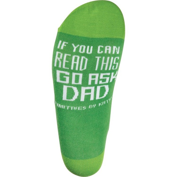 🌼🌸 3/$20 PRIMITIVES MAMA BEAR PANDA SOCKS go ask dad - Picture 2 of 4